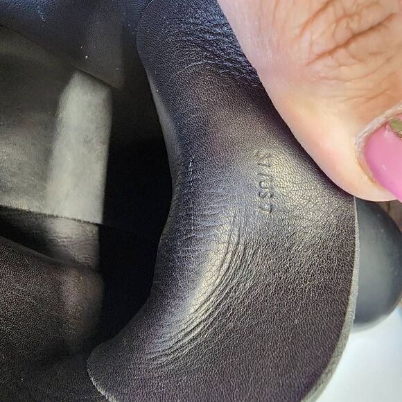 Rag & Bone Black Leather Ankle Booties Buckle Boots Womens Size 7 - Picture 11 of 11